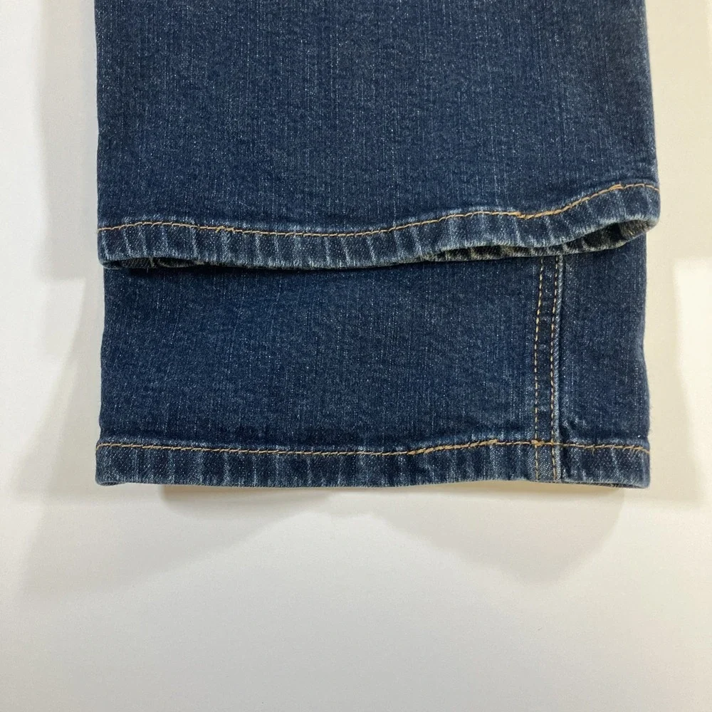 Levi's 541 Athletic Taper Fit Men's 46X32 Jeans Dark Wash Stretch